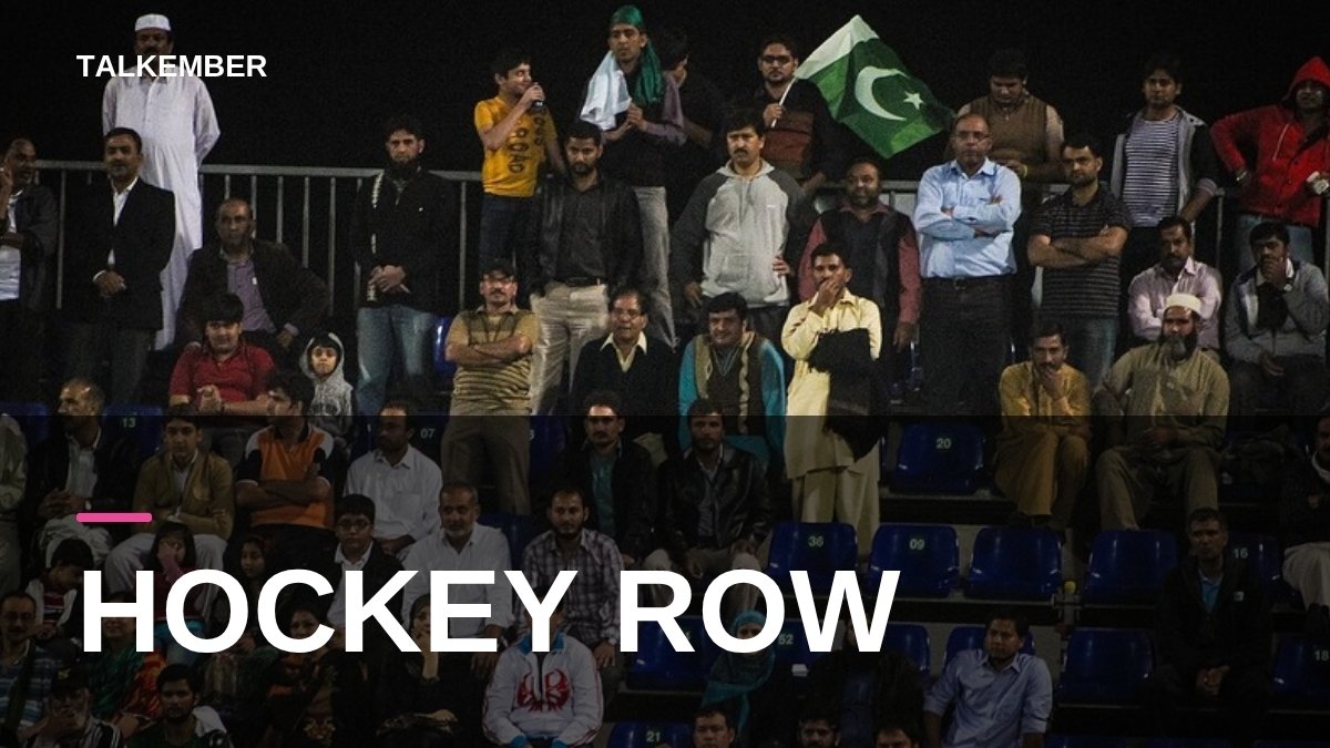 Spectators with a Pakistan flag at a Pakistan vs Malaysia hockey match (file photo)
