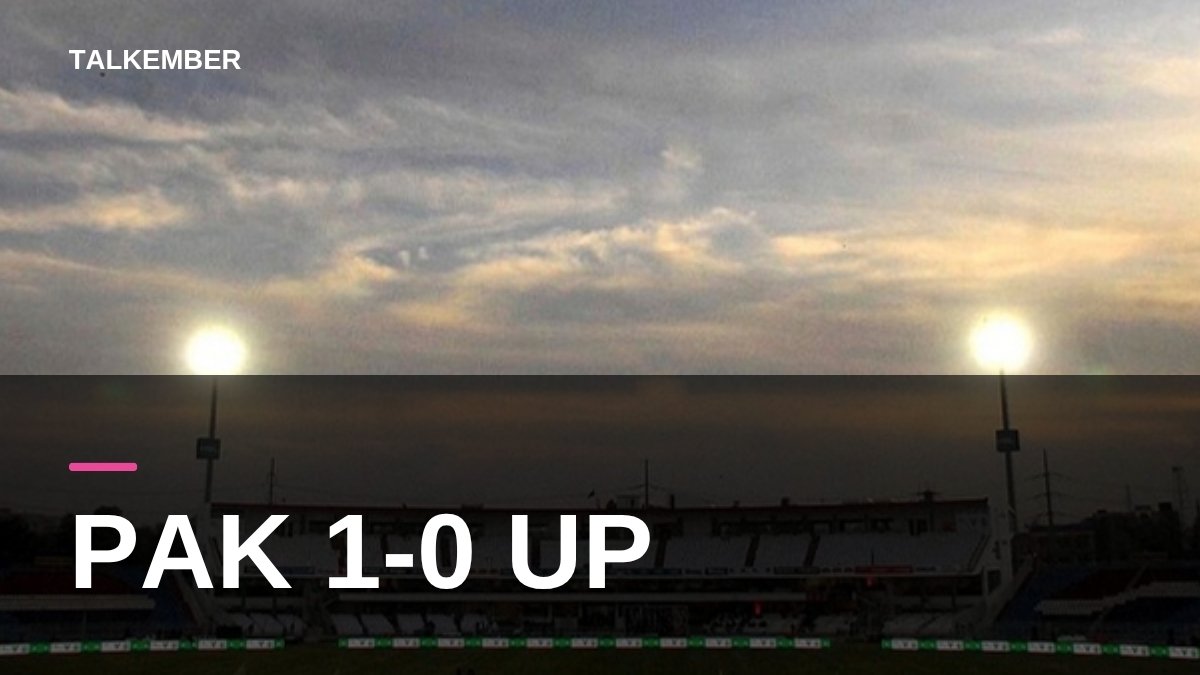 Rawalpindi Cricket Stadium under floodlights at dusk (file photo, 2020)