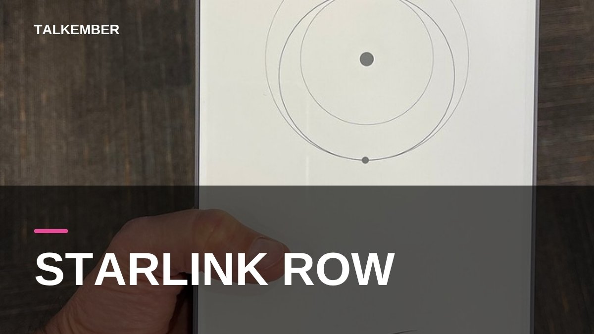 A hand holding a white Starlink user terminal (file photo, civilian model, not from Ukraine)