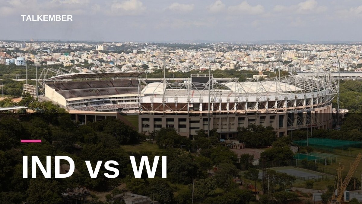 Aerial view of the Rajiv Gandhi International Cricket Stadium in Uppal, Hyderabad (file photo, 2019)
