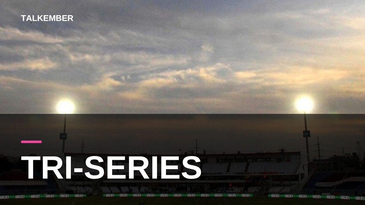 Rawalpindi Cricket Stadium under floodlights at dusk (file photo, 2020)