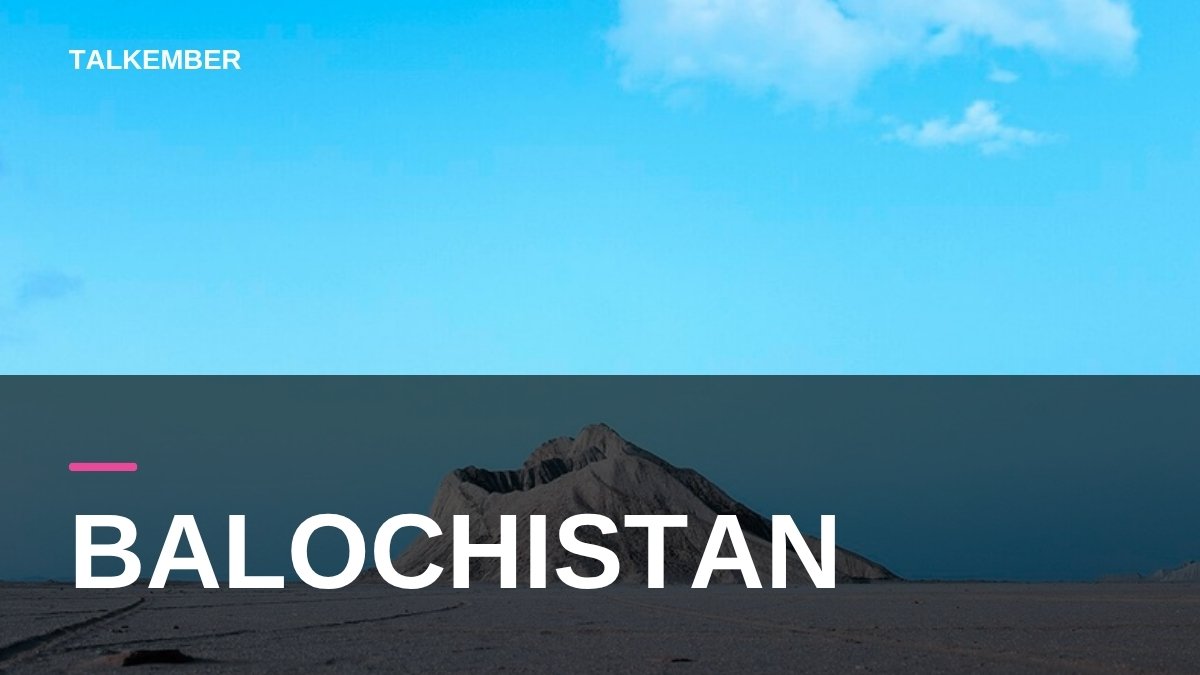 Desert hill on the coast near Pasni, Balochistan, under a blue sky (file photo, 2016)