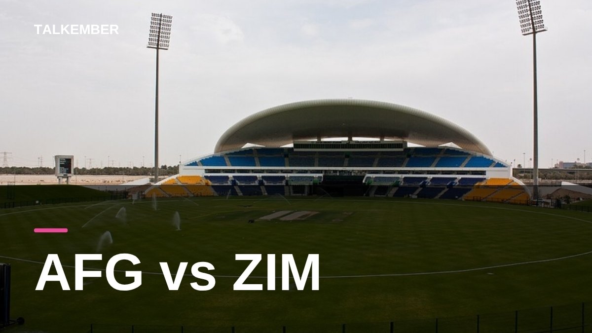 Sheikh Zayed Cricket Stadium in Abu Dhabi, with its curved roof stand (file photo, 2012)