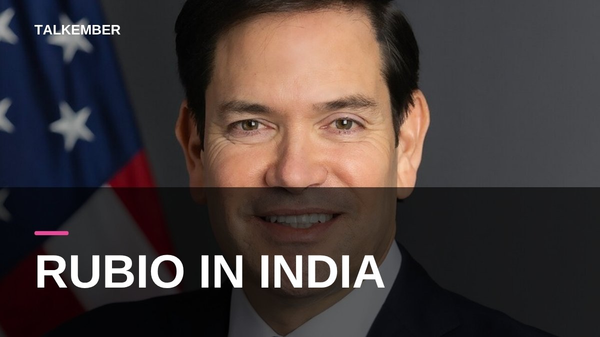 Official portrait of US Secretary of State Marco Rubio in front of a US flag (file photo, 2025)